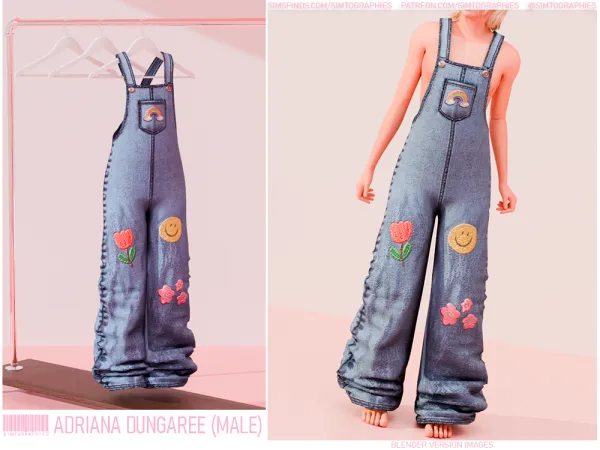 Adriana Dungaree - Male