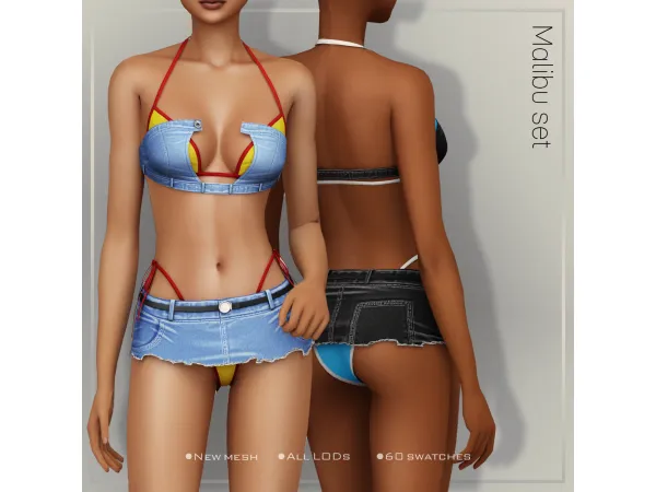 Belaloallure | Denim Rush CC collection - Malibu