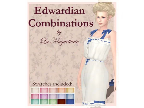 Edwardian combinations by La Muguetterie