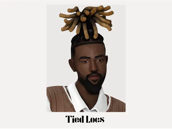 Tied Locs Hair by CeeProductions