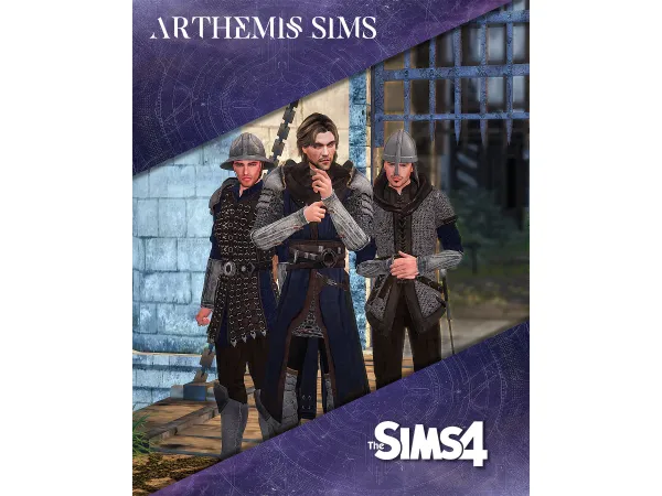 Alpha Tyrian Infantry Armor Set by arthemissims - The Sims 4 Custom Content