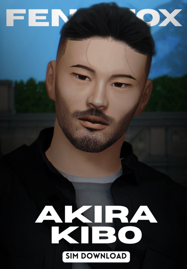 Mix Akira Kibo by fenixfoxsims - The Sims 4 Custom Content