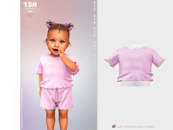 Mix InfantF SOFT WHISPERS 620 (T SHIRT) BD1578 - The Sims 4 Custom Content