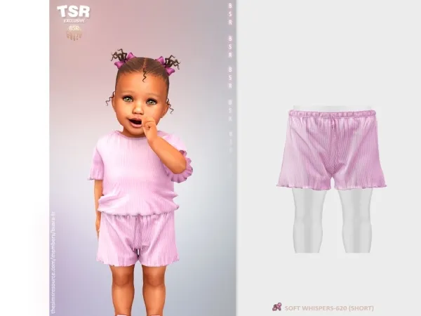 Mix InfantF SOFT WHISPERS 620 (SHORT) BD1579 - The Sims 4 Custom Content