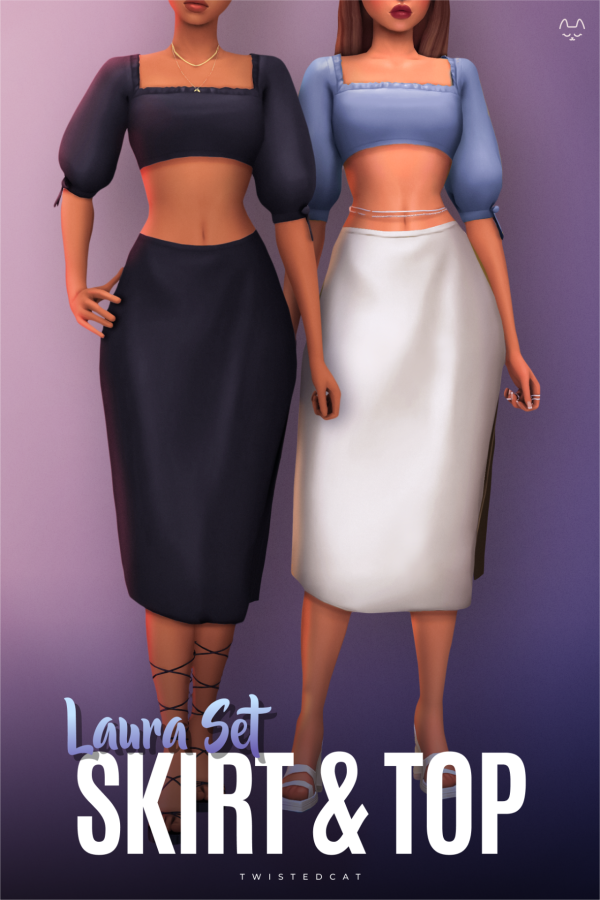 Maxis Match Laura Set(Download) by simsfinds - The Sims 4 Custom Content