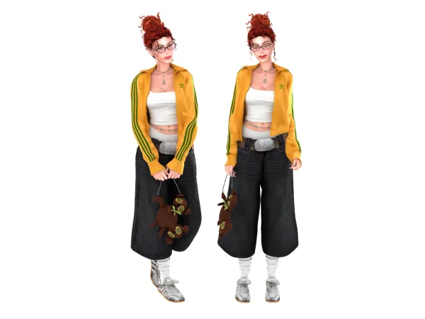 Alpha lookbook 1 sims by tina - The Sims 4 Custom Content