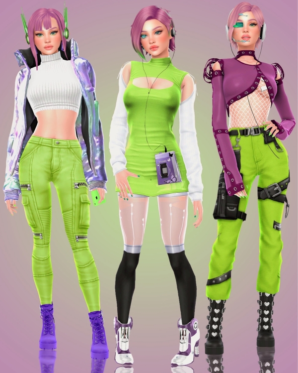 Mix TECNA WINX CLUB version 2025 by ladybugtrait - The Sims 4 Custom Content