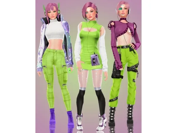 Mix TECNA WINX CLUB version 2025 - The Sims 4 Custom Content