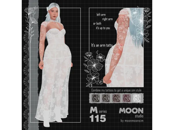 Tattoo M115 by moonmoonsim