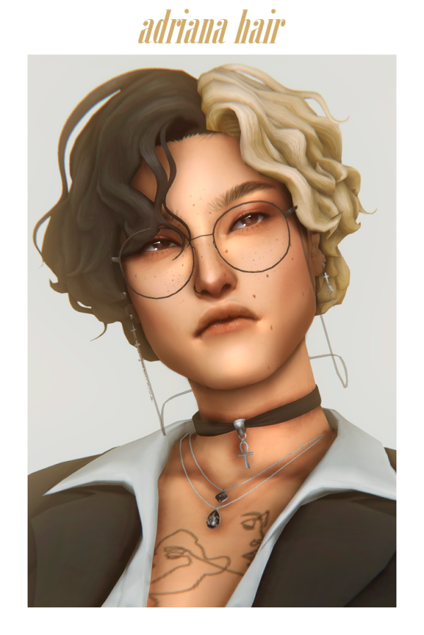 Maxis Match riana hair by simsfinds - The Sims 4 Custom Content