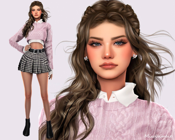Alpha Micaela Queen by simsfinds - The Sims 4 Custom Content