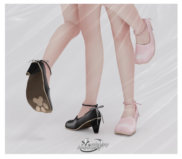 Alpha Kitty Hight Heels by ohmybunnny2 - The Sims 4 Custom Content
