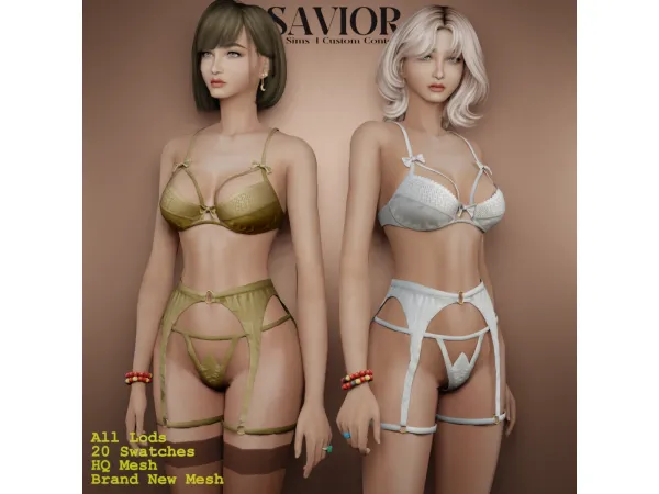 Sims 4 Svr_Seonnie Lingerie