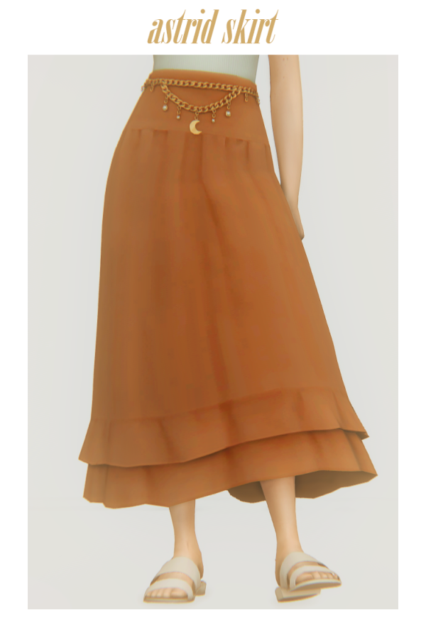 Maxis Match strid skirt by simsfinds - The Sims 4 Custom Content
