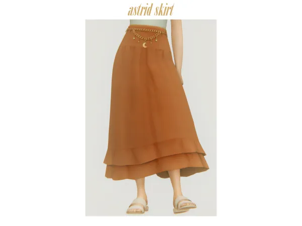 Maxis Match u00abastridu00bb skirt by clumsyalien - The Sims 4 Custom Content