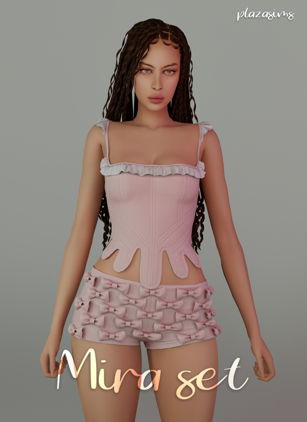 Alpha Mira set by simsfinds - The Sims 4 Custom Content