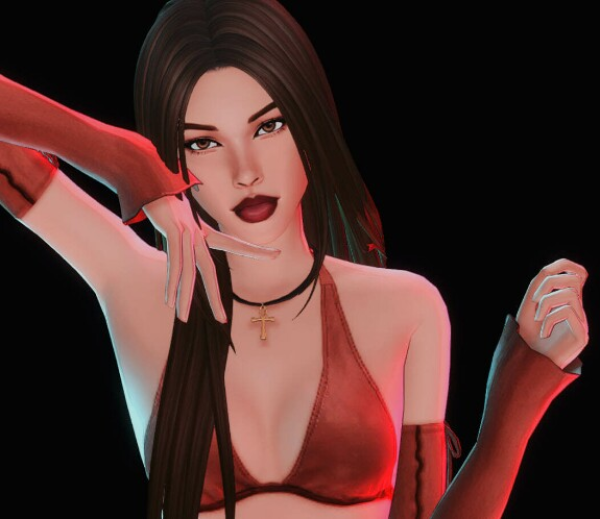 Maxis Match Christina Svetova by anawpan - The Sims 4 Custom Content