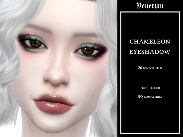 Maxis Match Chameleon Eyeshadow by Venerian - The Sims 4 Custom Content