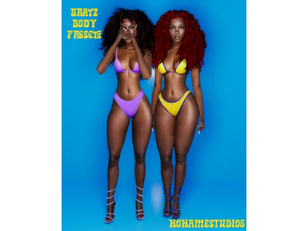 Bratz Body Presets by nonvmestudios