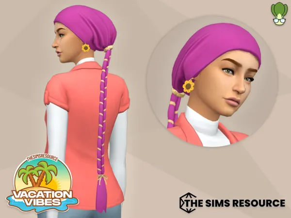 Maxis Match Modest Wear Hijab 21 by kapakijo - The Sims 4 Custom Content