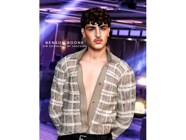 Alpha Benson Boone (Sim Download) - The Sims 4 Custom Content