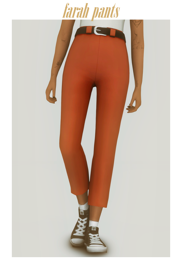 Maxis Match rah pants by simsfinds - The Sims 4 Custom Content