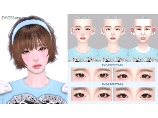 Mix u3010333u3011Wren Skin - The Sims 4 Custom Content