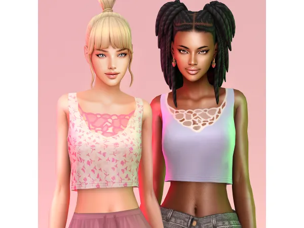 Maxis Match Maxis match top - The Sims 4 Custom Content