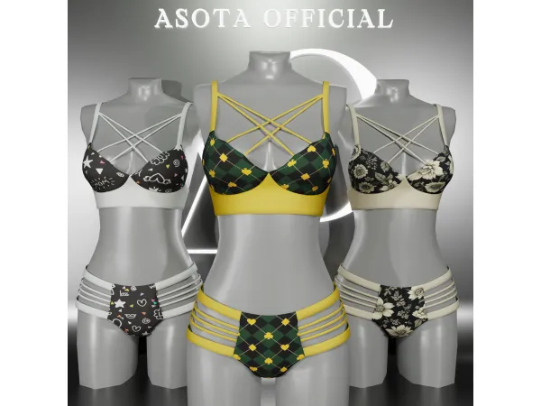 Sims 4 [ASOTA OFFICIAL] Davina Swimwear