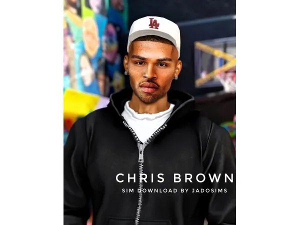 Alpha Chris Brown (Sim Download) - The Sims 4 Custom Content