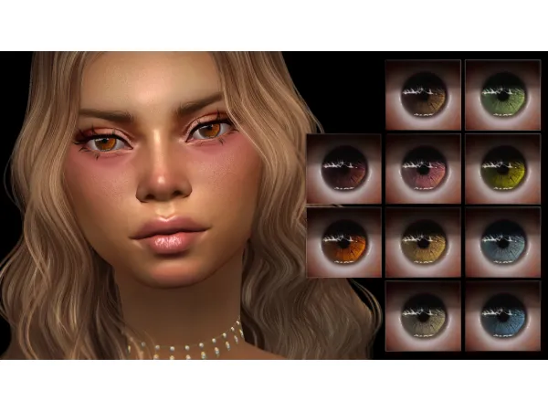 Alpha JUNE EYES by EvilQuinzel - The Sims 4 Custom Content