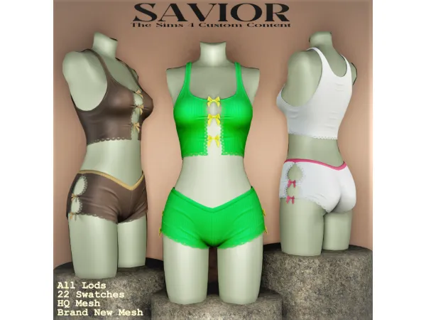 Alpha Svr Amira Set - The Sims 4 Custom Content