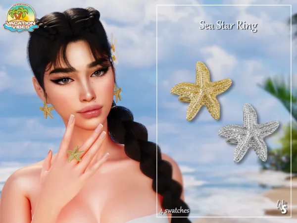 VacationVibes - SeaStar Ring
