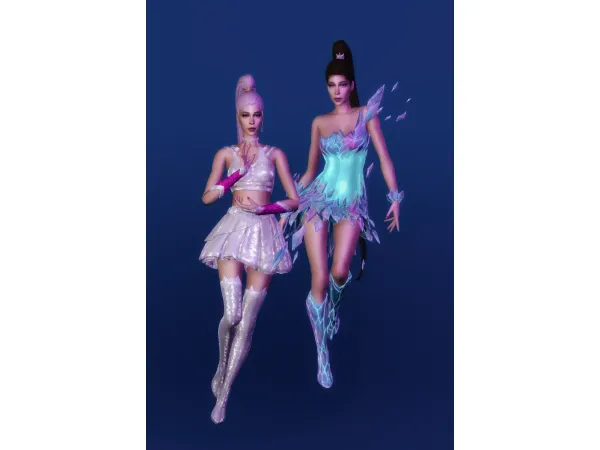 Alpha Fortnite X Ariana Grande by plazasims - The Sims 4 Custom Content