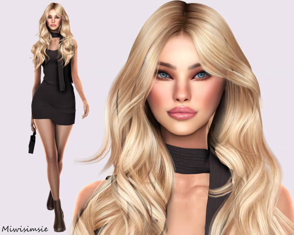 Alpha Aubrie Oswald by simsfinds - The Sims 4 Custom Content