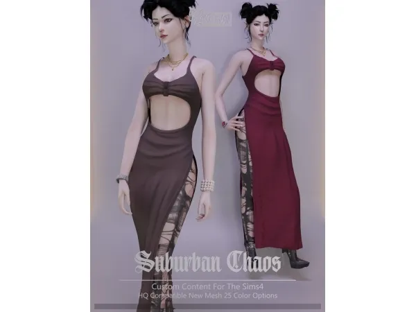 Alpha Kira_Velour Noir - The Sims 4 Custom Content