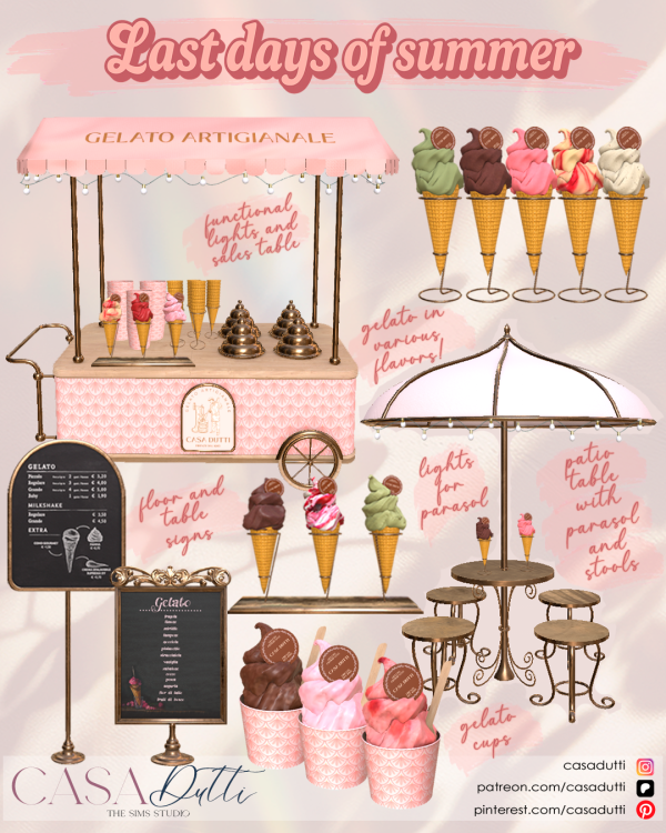 Alpha Last days of summer by casadutti - The Sims 4 Custom Content