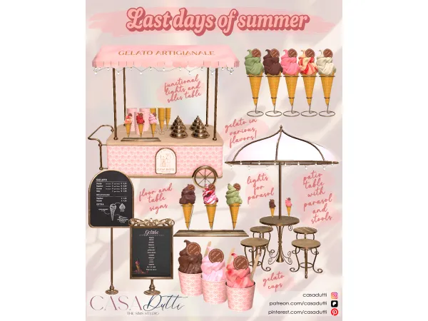 Alpha Last days of summer - The Sims 4 Custom Content