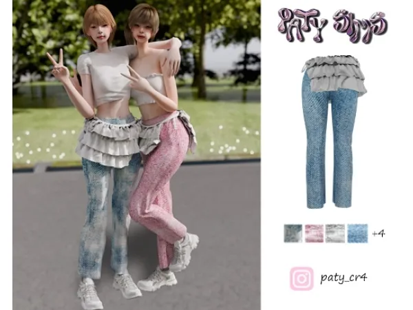Alpha Calu00e7a babadeira - The Sims 4 Custom Content