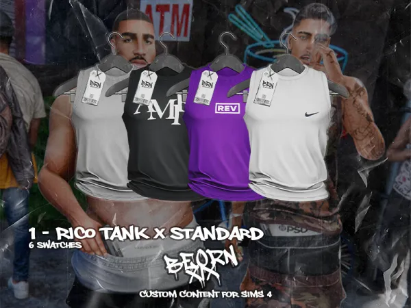 Alpha BEORN Rico Tank (Standard Version) - The Sims 4 Custom Content