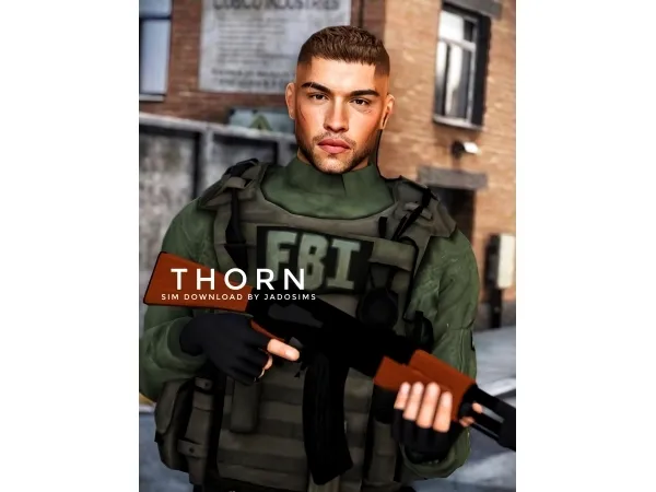 Alpha Thorn (Sim Download) - The Sims 4 Custom Content
