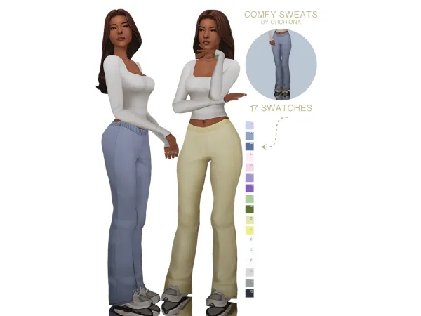 Maxis Match comfy sweats by orchiona_ - The Sims 4 Custom Content