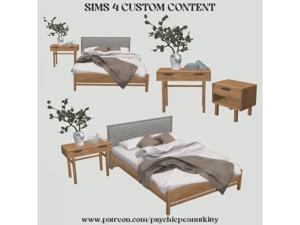 Mix Bedroom - The Sims 4 Custom Content