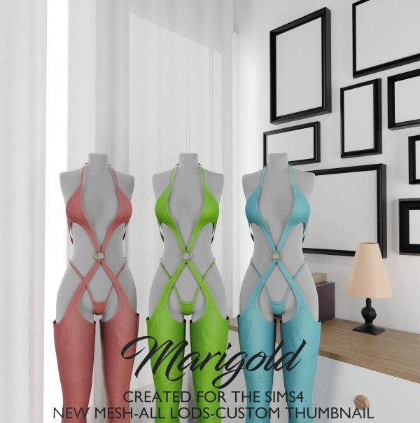 Alpha MARIGOLD TS4_VERONICA by marigoldsims - The Sims 4 Custom Content