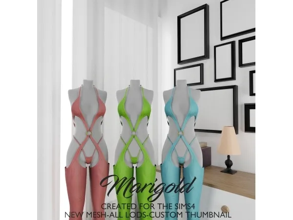 Alpha MARIGOLD TS4_VERONICA - The Sims 4 Custom Content