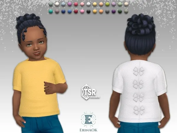 Maxis Match ErinAOK Toddler Top 090125 - The Sims 4 Custom Content