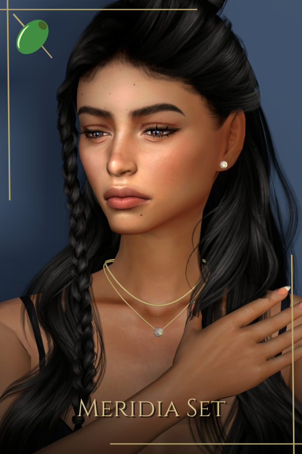 Mix Meridia Set by pitted0live - The Sims 4 Custom Content