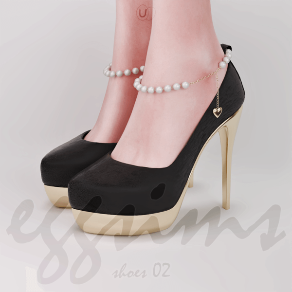 Alpha [EGGSIMS] shoes 02 by simsfinds - The Sims 4 Custom Content