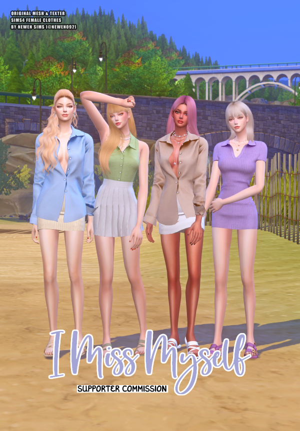 Alpha I miss myself by simsfinds - The Sims 4 Custom Content
