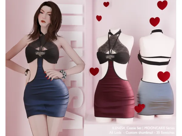 Alpha ILN Cassie Set - The Sims 4 Custom Content